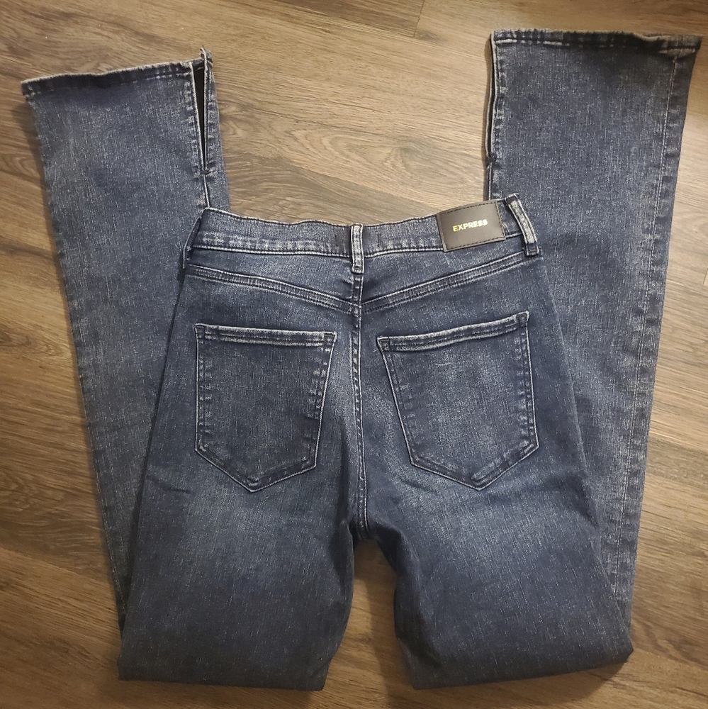 Express Skyscraper Midrise Jeans Size 8/R